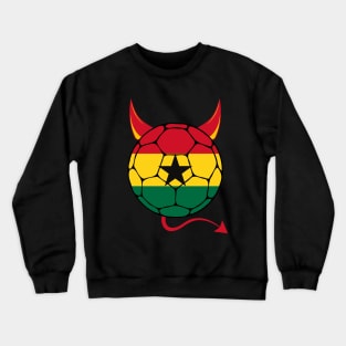 Ghana Football Halloween Crewneck Sweatshirt